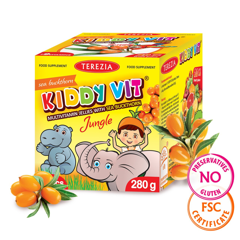 KIDDY VIT multivitamin jellies with sea buckthorn - Jungle World ...