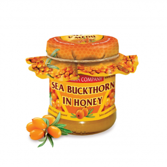 Sea buckthorn in honey