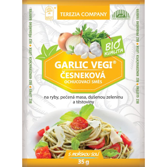 Česneková ochucovací směs GARLIC VEGI BIO
