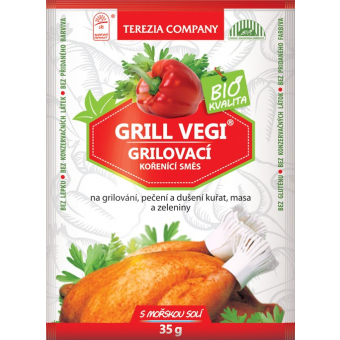 Grilovací kořenící směs GRILL VEGI BIO