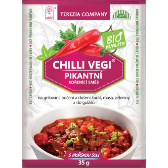 Pikantní kořenící směs CHILLI VEGI BIO