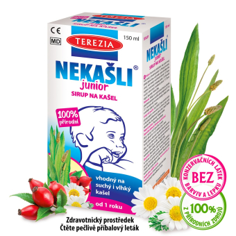 NEKAŠLI Junior sirup na kašel