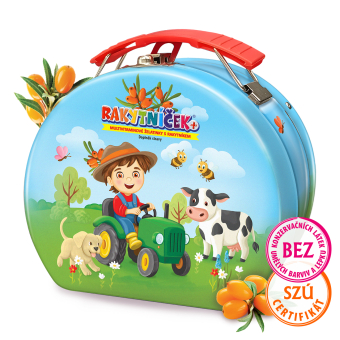 RAKYTNÍČEK+ želatinky - Kufřík Traktor