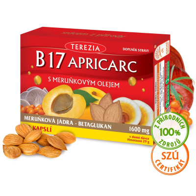 B17 APRICARC s meruňkovým olejem 60 kapslí