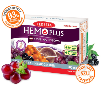 HEMO PLUS + kyselina listová