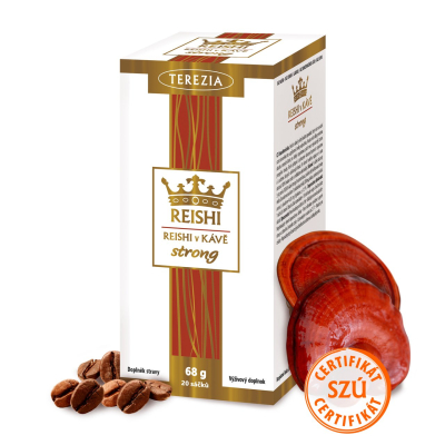 Reishi v kávě STRONG