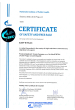 Certificate of Safety and Free Sale