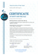 Certificate of Safety and free sale