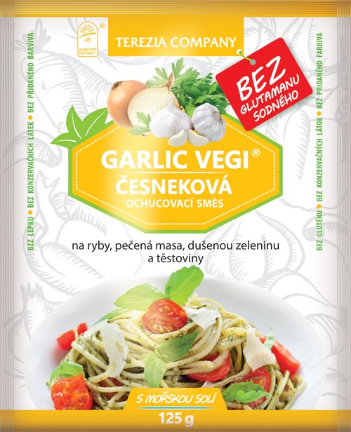 Levně Česneková ochucovací směs GARLIC VEGI 125g