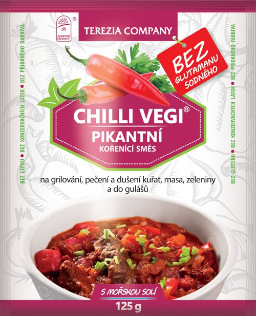 Levně Pikantní kořenící směs CHILLI VEGI 500g